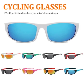 Поляризирани Очила с UV400, Слънчеви Очила за колоездене на открито, Защита Поляризирани лещи, Ветроупорен Очила, Спортни Очила за мъже И Жени