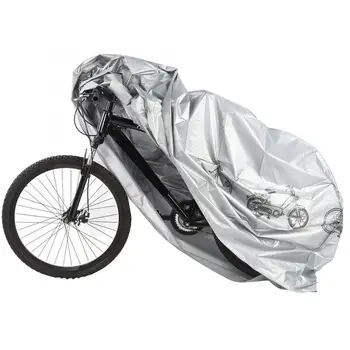 Преносим Прахоустойчив калъф за велосипед, еластична, водоустойчив полиестерен плат, калъф за каране на колело, Аксесоари за велосипед 160x55 см