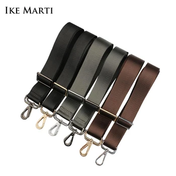 Преносимото регулируема каишка от IKE MARTI за чанти през рамо, мъжки портфейл, колан за багаж, черна Дамска чанта, Аксесоари