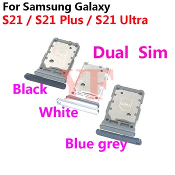 Притежателят на тавата за sim-карти Samsung Galaxy S21 S21 Plus S21 Ultra Single, слот за две SIM карти, аудио адаптер, резервни Части за ремонт на