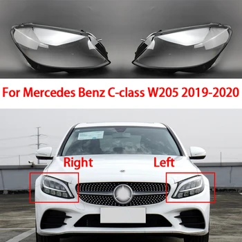 Прозрачен Калъф За Фарове Mercedes Benz C-class W205 2019-2020, Защитен Лампа за Автомобилни Предните Фарове 2019-2020