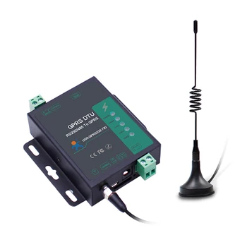 Промишлен модем клетъчна комуникация със Сериен порт RS232 RS485 в GSM модем GPRS DTU Конвертор ЮЕСАР-GPRS232-730