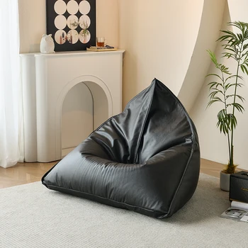 Пълнител черно Мързелив Диван-чанта nordic Indoor Relax Chair За Спалня, за възрастни Bean Bag удобен New Sillon Индивидуално Подобрения в дома