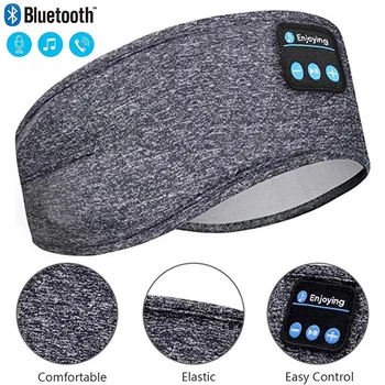 Слушалки за сън Fone Bluetooth Маска за очи Слушалки за сън Музикална лента за глава, Bluetooth, Меки еластични и Удобни безжични слушалки