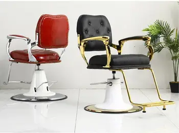 Стол за фризьорски салон, специален стол за подстригване, отвличане на стол, гладильное стол. Мебели за салон, стол за фризьорски салон.