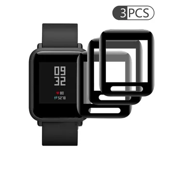 Хартиени гривни за гривни в различни цветове, часовници, съвместими с ПЕТ Smart за филма 3ШТ, прозрачно закалено