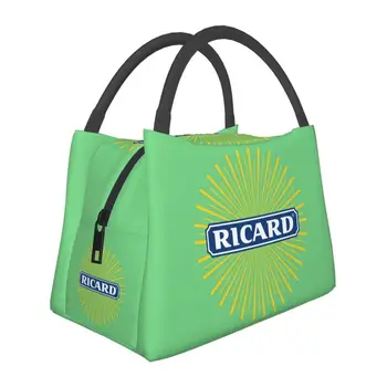 Чанта за обяд с изолация Ricard за училище, офис, разменени хладилник, термос за обяд, жена